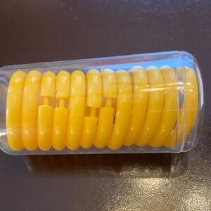 Yellow Hair Coil Set